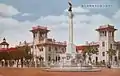 Le mémorial de la Première Guerre mondiale sur la place Regina Elena, dans la concession italienne de Tianjin.