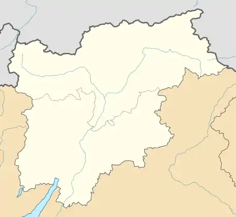 Voir sur la carte administrative de Trentin-Haut-Adige
