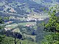 Vue sur le village d'Ituren (Navarre)