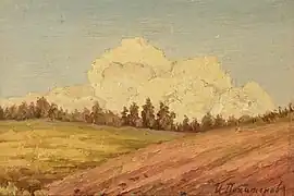 Paysage d'été (1917) en Russie