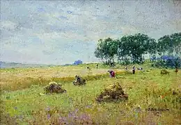 La Moisson (vers 1910) en Russie