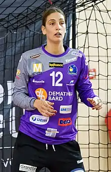 Ivana Kapitanović en septembre 2018 sous le maillot de Metz.