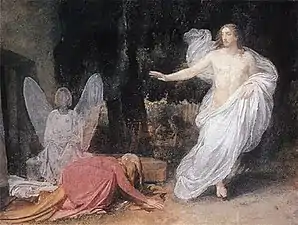 Apparition du Christ à Marie Madeleine après la résurrection (esquisse, ок. 1833, Musée russe)