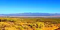 Vue générale de la centrale solaire d'Ivanpahdans le désert de Mojave.