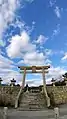 Torii du sanctuaire Iwatsuhime.