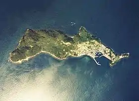 Ao-shima vue du ciel en 1981.