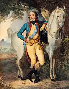 Portrait de Józefa Poniatowskiego, c. 1788.