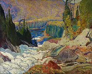 Falls, Montreal River, 1920, Musée des beaux-arts de l'Ontario, Toronto