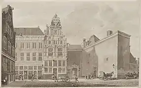 Le Burgerweeshuis à Amsterdam, 1770.