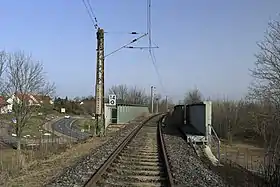 Image illustrative de l’article Ligne de Mersebourg à Halle-Nietleben