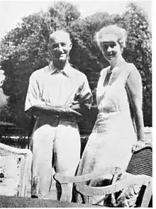 Jacques et Consuelo Balsan peu après la Seconde Guerre mondiale.