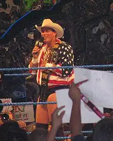 JBL lorsqu'il était WWE United States Champion en 2006
