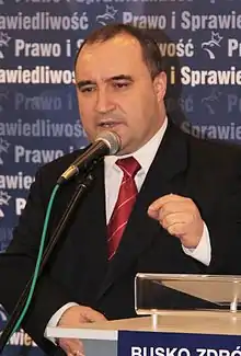 Przemysław GosiewskiDéputé et ancien vice-président du Conseil des ministres [25]
