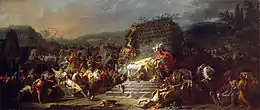 Jacques-Louis David -Les Funérailles de Patrocle