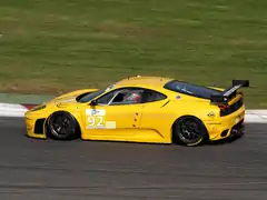 La Ferrari F430 GTC lors des 1 000 kilomètres de Catalogne 2009.