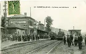 L'ancienne gare de Darnétal.