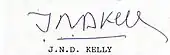 signature de John Norman Davidson Kelly