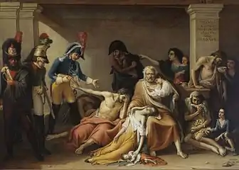Aparicio, la Famine à Madrid, 1818, Musée d'histoire de Madrid