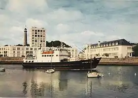 Départ du Jean Pierre Calloc'h pour Groix.