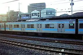 Moha 205 type série 1000.(10 mars 2007 Gare d'Uenoshiba)