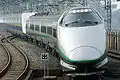 Rame Shinkansen 400 couplée à une rame Shinkansen E4