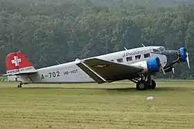 Le Ju 52 [HB-HOT] de Ju-Air en 2005.