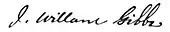 signature de Willard Gibbs