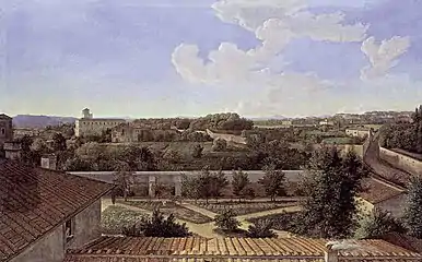 Johann Christian Reinhart, Villa de Malte 1831