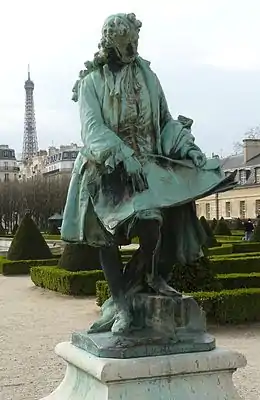Monument à Jules Hardouin-Mansart, Paris, jardin de l'Intendant.