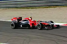 Photo de Jérôme d'Ambrosio à Monza en 2011