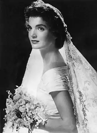 Jackie Kennedy-Onassis en 1953