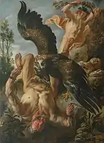 Jacob Jordaens, Prométhée enchaîné, vers 1640