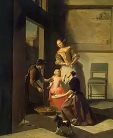 La Vendeuse de raisins (1669), Musée de l'Ermitage, Saint-Pétersbourg