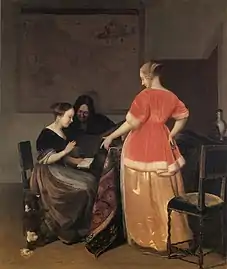 La Leçon de musique (vers 1667), Reiss-Engelhorn-Museen, Mannheim