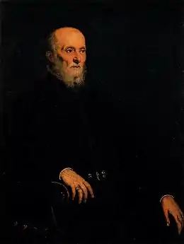 Le Tintoret, Portrait de Luigi Cornaro, v. 1560
