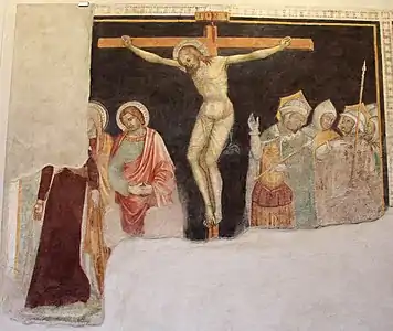 Crucifixion, église saint François d'Asciano.