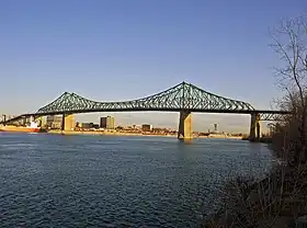 Vue du Pont Jacques-Cartier