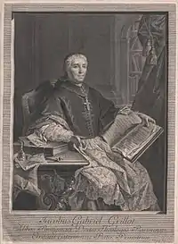 Jacques-Gabriel Grillot, abbé de Pontigny (1742-1764).