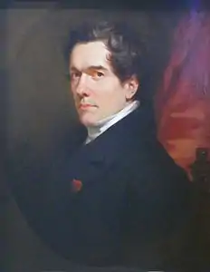 Jacques-Jean Barre, portrait par Henri Decaisne, 1835. Musée de la Poste.