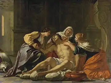 Saint Sebastien soigné par Irène (1630-1638)Rijksmuseum Amsterdam.