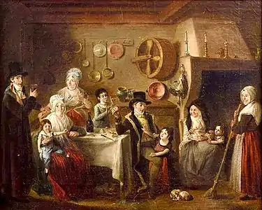 Portrait de la famille Guillard (1800)