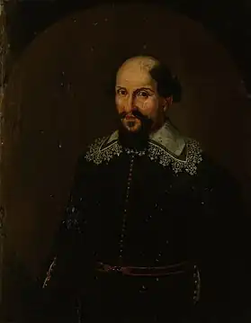 Anonyme, Portrait de Jacques Specx, beau-frère de Petronella.