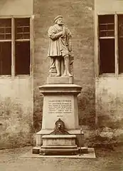 Monument à Jacques Sturm, Strasbourg, œuvre disparue.