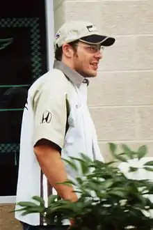 Photo de Jacques Villeneuve en 2002