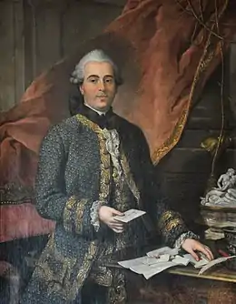Portrait de Jacques de Flesselles.
