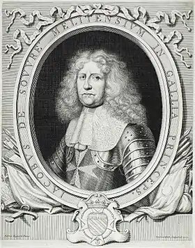 Jacques de Souvre, 1667 gravure