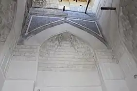 Intérieur du mausolée de Djahangir.