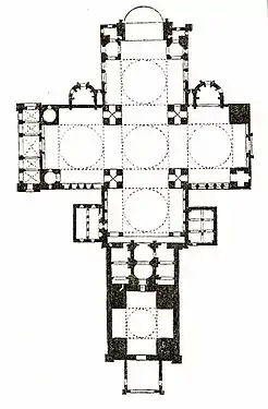 Plan de la cathédrale Saint-Front