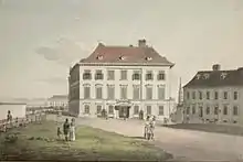 L'Augustinerbastei et le palais de l'archiduc Albert