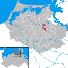 Jakobsdorf dans l'arrondissement de Poméranie-Occidentale-Rügen